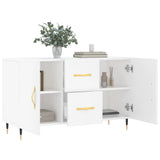 ZNTS Sideboard White 100x36x60 cm Engineered Wood 828148