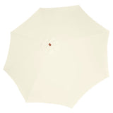 Garden Parasol 300x258 cm Sand White 40437