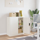 File Cabinet White 79x40x90 cm Steel 339732