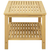 Side Table Oil Natural 90 x 50 x 45 cm Solid Acacia Wood 42026803