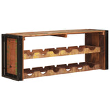 Wine Rack Brown 120 x 45 x 33 cm Solid Reclaimed Wood 4104765