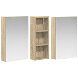 Bathroom Cabinet Set 3 pcs 80 x 10.5 x 50 cm Engineered wood 3403650