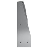 Retaining Wall 4 pcs 100 x 12 x 40 cm Galvanised Steel Silver 3449042