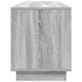 TV Cabinet with LED Lights Grey Sonoma 193,5x41x50 cm 3328440