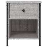 Bedside Cabinets 2 pcs Grey Sonoma 40x42x50 cm Engineered Wood 825940