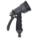 Garden Hose with Spray Nozzle Silver 0.6" 15 m Stainless Steel 154511