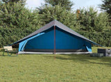 Family Tent with Roof Blue and Grey 315 x 286 x 200 cm 4100680