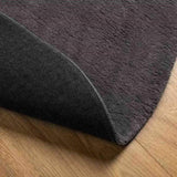 Area Rugs HUARTE Anthracite 140 x 200 cm Polyester 4103708