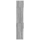 Slim Storage Cabinet Grey Sonoma 40x42.5x225 cm Engineered Wood 3281285