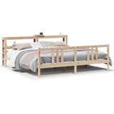 Bed Frame with Headboard without Mattress 200x200 cm 3305977