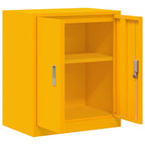Storage Cabinet Mustard Yellow 60 x 40 x 70 cm Steel 891721