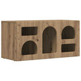 TV Cabinet Artisan Oak 80 x 35 x 40 cm Engineered Wood 891283