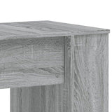 Desk Grey Sonoma 140x50x75 cm Engineered Wood 840553