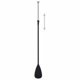 Inflatable Stand Up Paddle Board Set Black 360x81x10 cm 93392