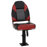 2 Piece Foldable Boat Seat Set High Backrest 3284337