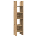Book Cabinet Artisan Oak 40 x 35 x 180 cm Engineered Wood 875019