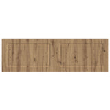 Wall-Mounted Headboard UTRECHT Artisan Oak Engineered Wood 897834