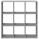Room Divider Bookcase Grey Sonoma 102x29x103,5 cm Engineered Wood 858044