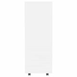 Wardrobe White 80x40x110 cm Engineered Wood 808513