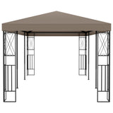 Gazebo 6x3 m Taupe Fabric 312271