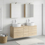 Bathroom Furniture Set 5 pcs Sonoma Oak 3406913