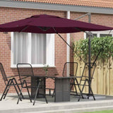 Roma Parasol Red 286 x 284 x 265 cm Aluminium and Polyester 42003341