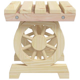 5 Piece Garden Dining Set Solid Wood Fir 3207139