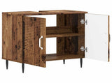 Bathroom Sink Cabinet HAARLEM Old Wood 59.5 x 31.5x 59 cm 896793