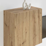TV Wall Cabinet Artisan Oak 59.5 x 31 x 60 cm Engineered Wood 892358
