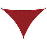 Sunshade Sail Oxford Fabric Triangular 5x7x7 m Red 135677