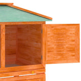 Animal Rabbit Cage Double Floor Wood 170849