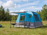 Party Tent Blue 4-Person 185T Polyester with PU Coating 42017446