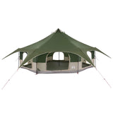 Family Tent Green 18-Person 185T Polyester with PU Coating 42017397