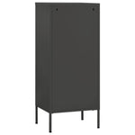 ZNTS Storage Cabinet Anthracite 42.5x35x101.5 cm Steel 336186