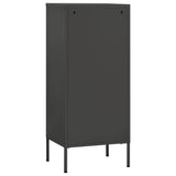 ZNTS Storage Cabinet Anthracite 42.5x35x101.5 cm Steel 336186