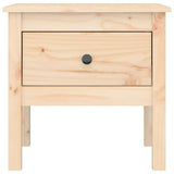 Side Table 50x50x49 cm Solid Wood Pine 813794