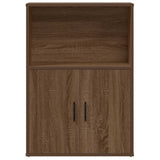 Bookcase Brown Oak 60x24x85 cm Engineered Wood 860415
