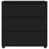 Storage Cabinet Black 80 x 31 x 81 cm Engineered Wood 888848