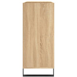 Record Cabinet Sonoma Oak 84.5x38x89 cm Engineered Wood 831783