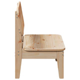 Garden Chair 60x52.5x72 cm Solid Wood Pine 859317