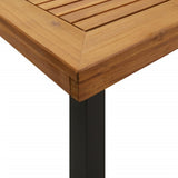 Garden Dining Set Natural Acacia Wood 3155422