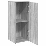 Storage Cabinet Grey Sonoma 40x45x103.5 cm Engineered Wood 859038