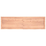 Table Top Light Brown 180x50x cm Treated Solid Wood Oak 3156391