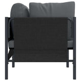 Outdoor Furniture 2 Piece Anthracite 80 x 80 x 71 cm Steel 42009987