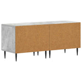 TV Cabinet Concrete Grey Engineered Wood 896458
