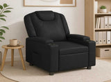Recliner Chair Black 75 x 95 x 106 cm Fabric 42051139