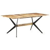 Dining Table 180x90x76 cm Solid Mango Wood 321687