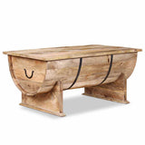 Coffee Table Solid Mango Wood 88x50x40 cm 243977
