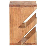 Wall Mounted Skateboard Holder 25x20x30 cm Solid Acacia Wood 320482