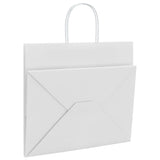Paper Bags 250 pcs with Handles White 32x22x28 cm 4101624